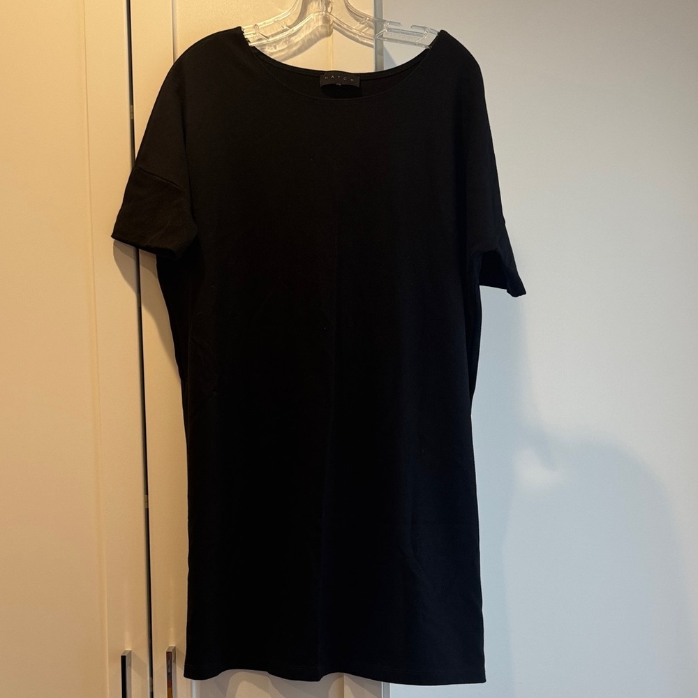 Hatch Maternity The Afternoon Dress in Black - One Size